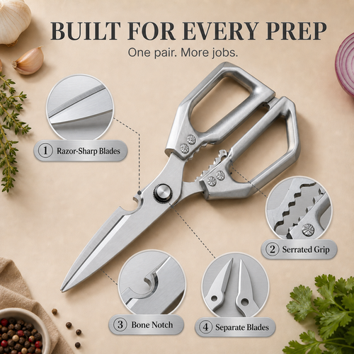 Rivet Kitchen Shears